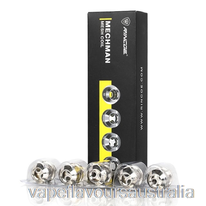 Vape Flavours Australia Rincoe Mechman Mesh Replacement Coils 0.25ohm Single Mesh Coils